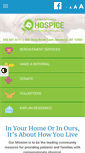 Mobile Screenshot of hospiceoforange.com